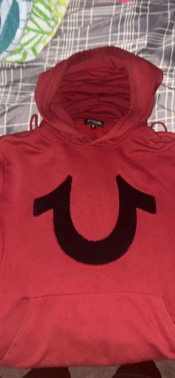 True Religion Red Pullover Hoodie