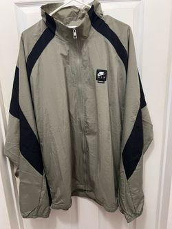 Nike men’s air woven track jacket, Green  XXL