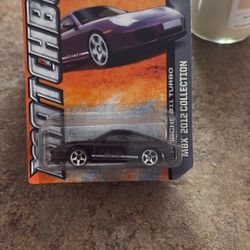 Matchbox MBX 2012 Collection Porsche 911 Turbo Black K82!