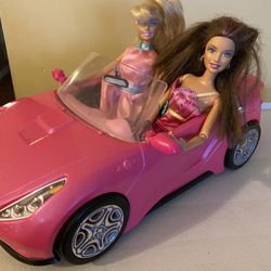 Barbie Car With 2 Barbie’s