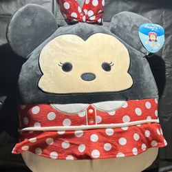 DISNEY MINNIE MOUSE 14” SQUISHMALLOW NEW WITH TAG