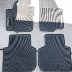 2012-2014 VW Passat OEM Rubber Floor Mats