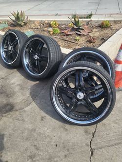 22 inch lexani rims and tires