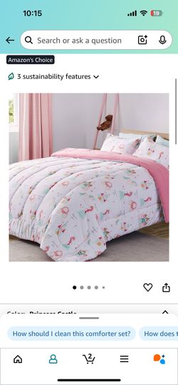 Full/Queen Comforter & Pillow Covers 