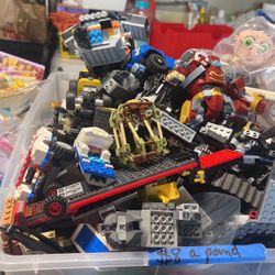30 Pounds Of Lego Partially Built Sets