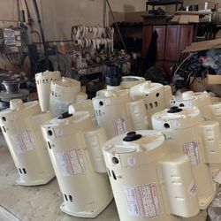 Remanufactured Inground Pool Motors 56Y & 56 J (Round body Threaded)