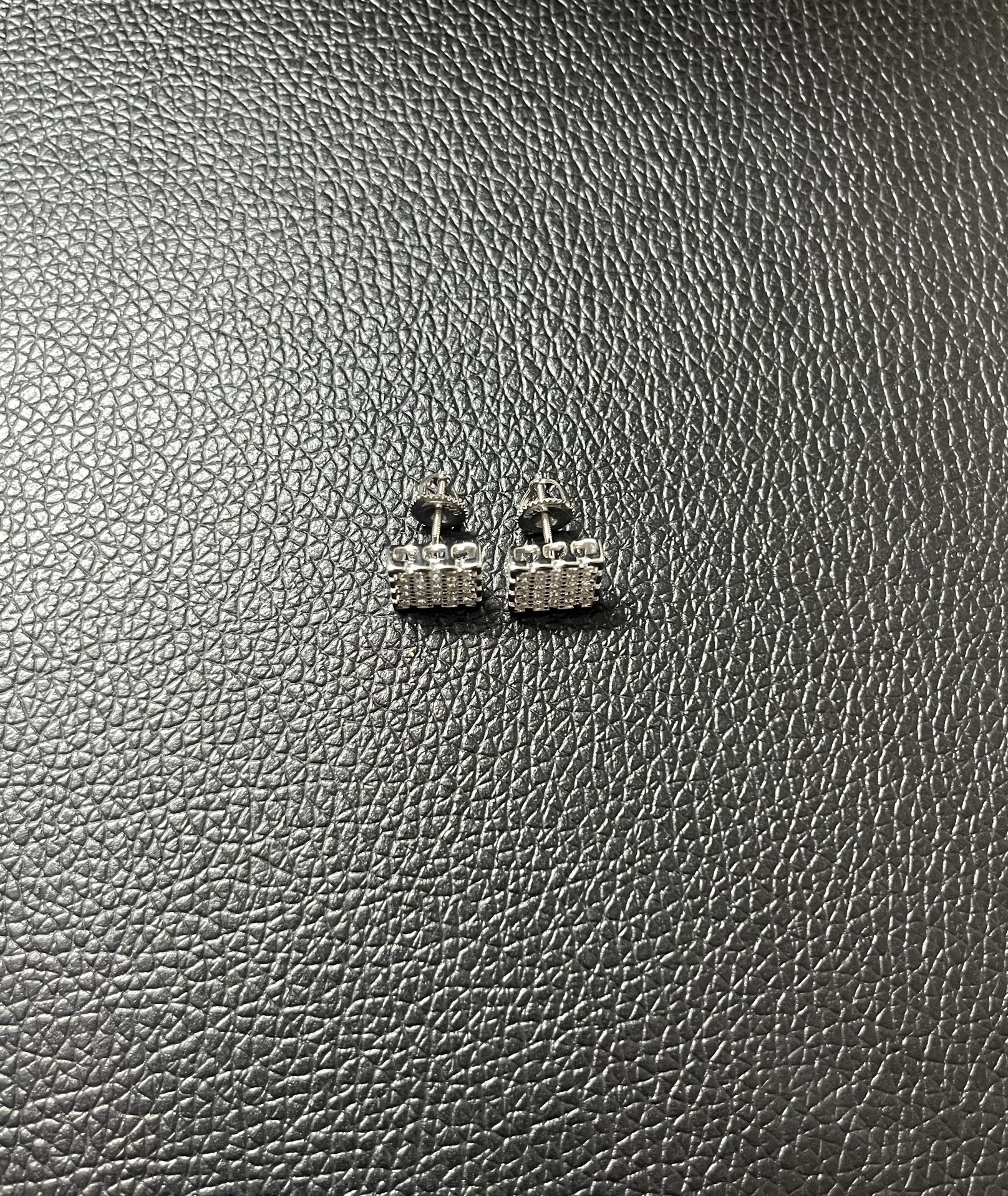 925 Sterling Silver Men’s Earrings