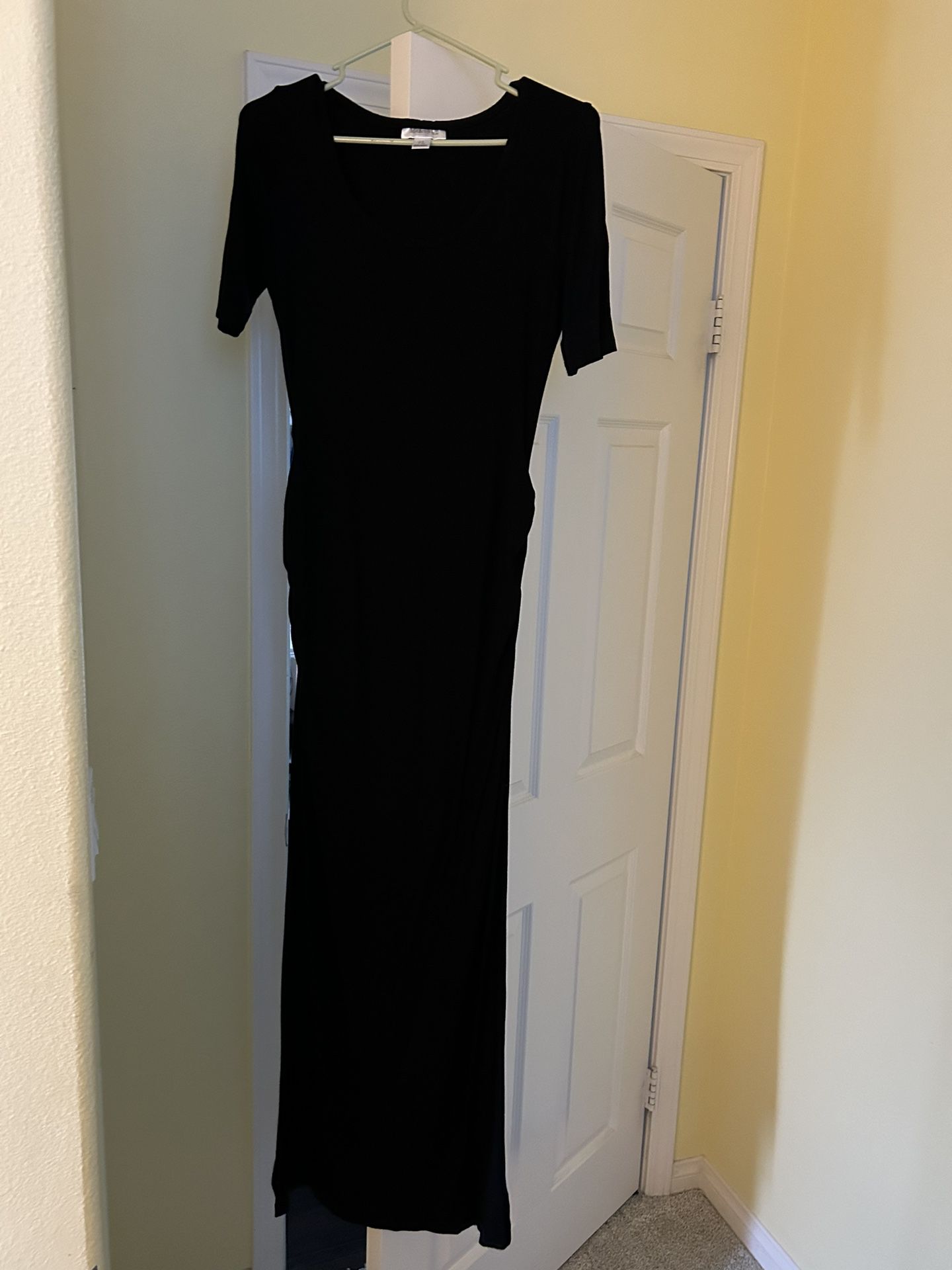 Black Maternity Dress, Size Small