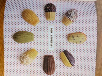 We Love Madeleines Book - Baking Pastry 