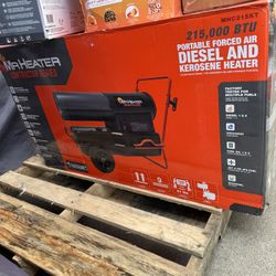 215k BTU Kerosene/Diesel FAK Heater (5,375 sq. ft. Heating Area)