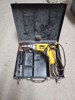 DeWalt Corded Drill with Case