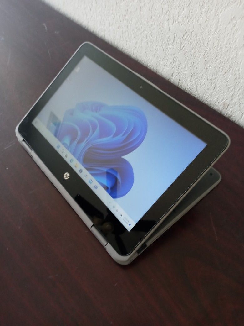 HP ProBook x360 11 G3 EE 2 in 1 Laptop, 11 Inch, 1.1GHz Intel Celeron N4100, 4GB RAM, 128GB SSD, Windows 11. Pro