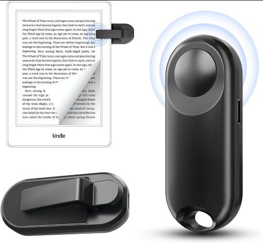 Remote Control Page Turner for Kindle,  Paperwhite Accessories, Kobo Surface,  Comics Novels Reading, for iPhone ipad Android Tablets 