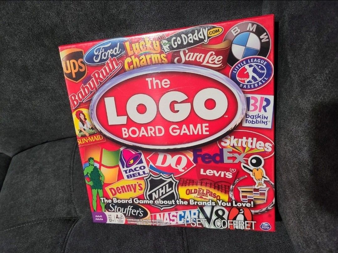 The LOGO Board Game By Spin Master - NEW, SEALED, Family, Teen, Fun, Game Night