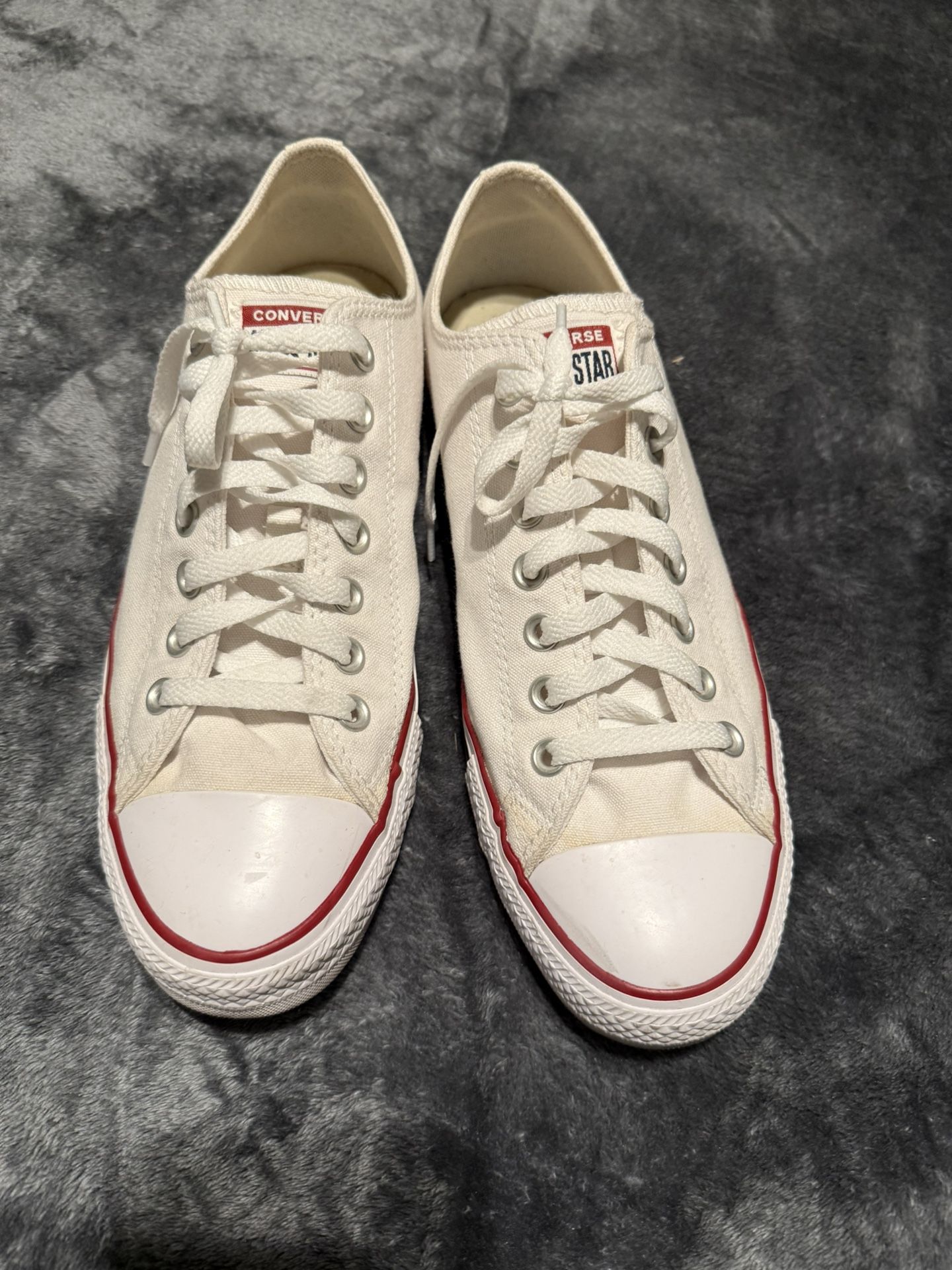 White Canvas Converse