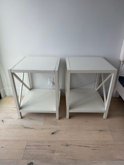Cream/Ivory Nightstand