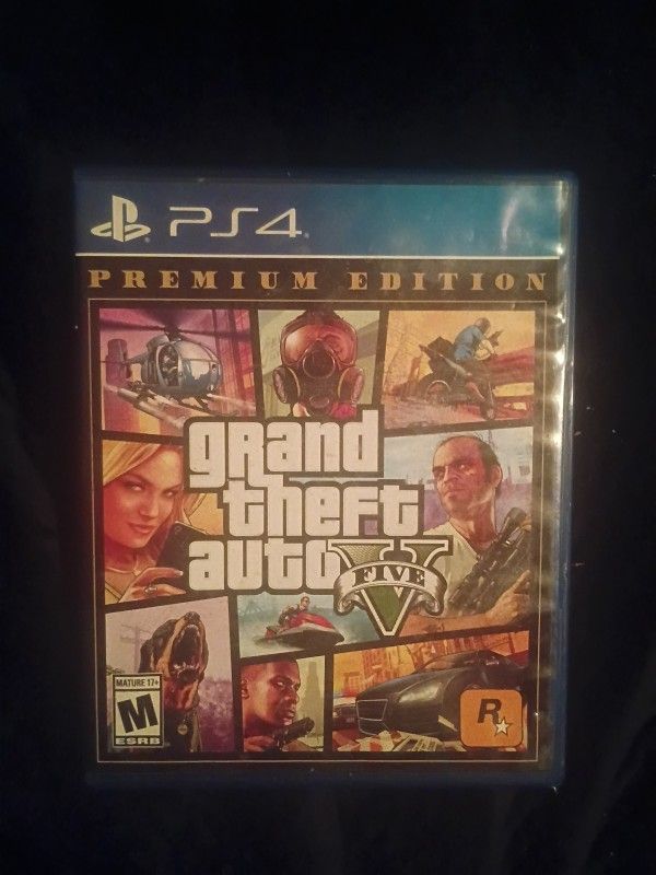 PS4 Grand Theft Auto 5 Premium Edition 