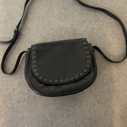 Black Leather  Bag  , Brand Vince Camuto