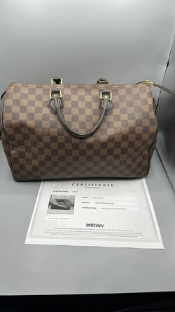 Louis Vuitton Damier Ebene Speedy 35