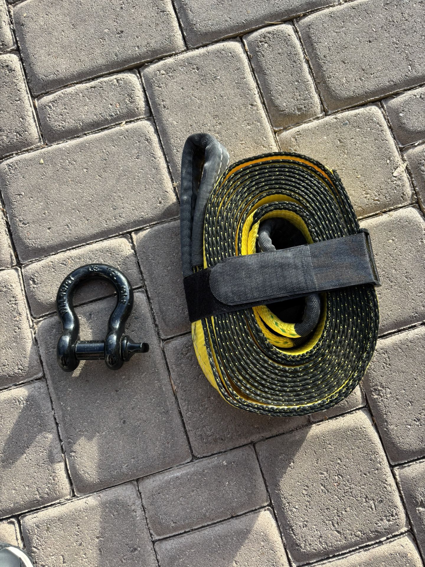 30k Tow Strap And D Ring