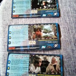 MINT CONDITION STAR WAR CARDS 