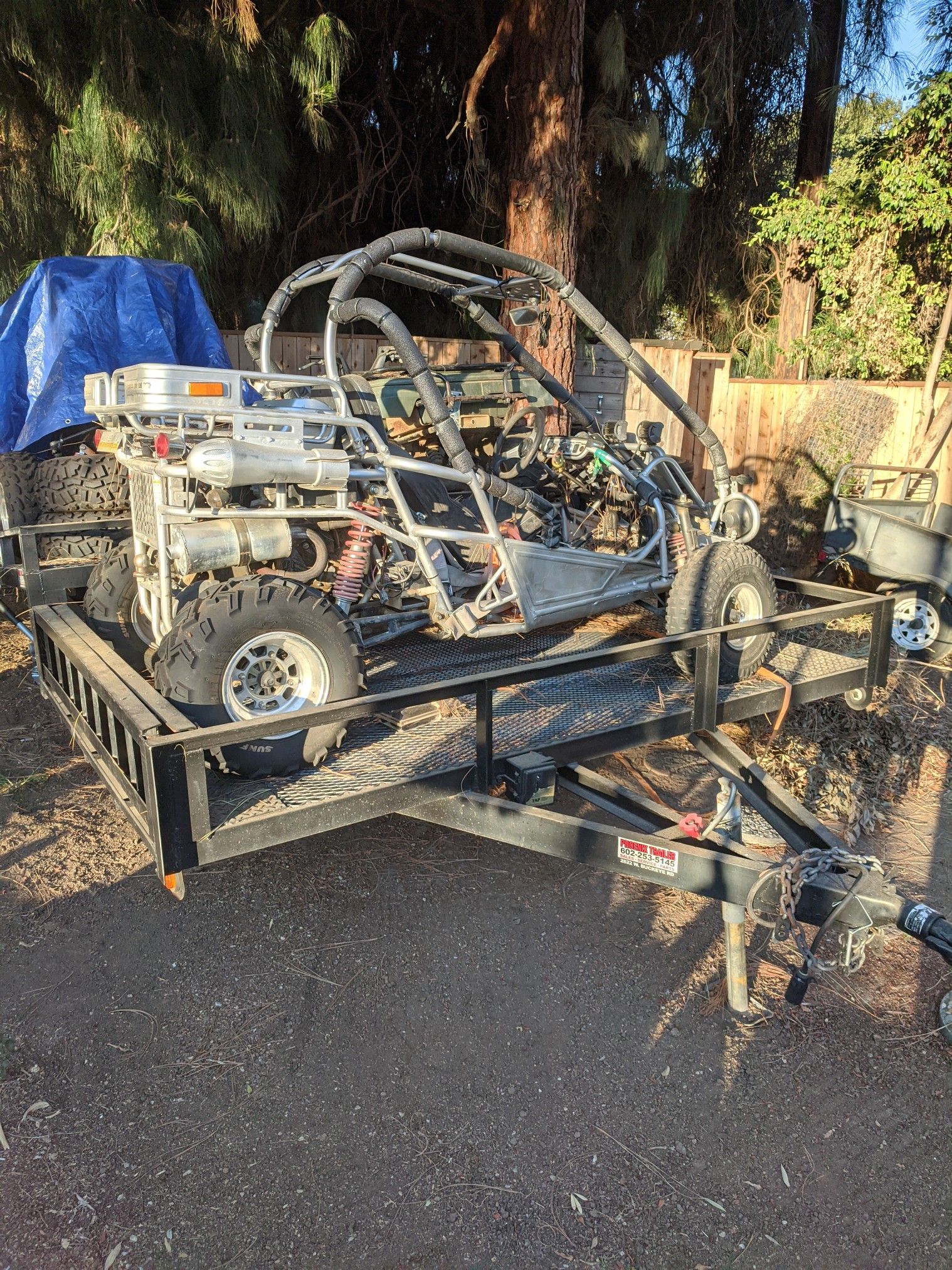 2007 Phoenix ATV quad utility trailer brakes