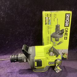 🧰🛠RYOBI ONE+ 18V Drain Auger w/35’ Cable,LED, Auto Feed/Retract/Cable Lock-LIKE NEW!(Tool Only)-$130!🧰🛠