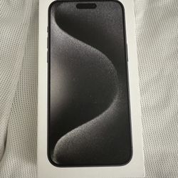 Unlocked Brand New Apple iPhone 15 Pro Max 256gb Black Works With Any Carrier 