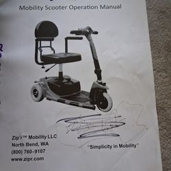 Electric Mobility Scooter