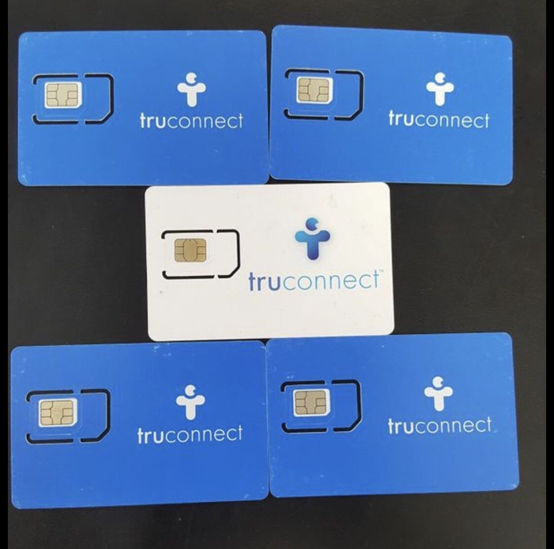 Truconnect SIM cards compatible with TMobile and Metro PCS for Sale in