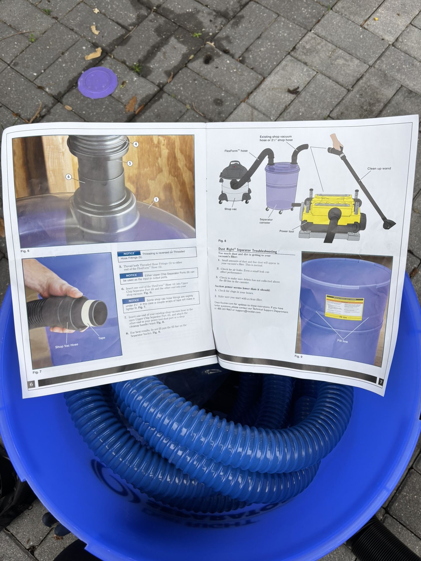Dust RIGHT® O) SEPARATOR