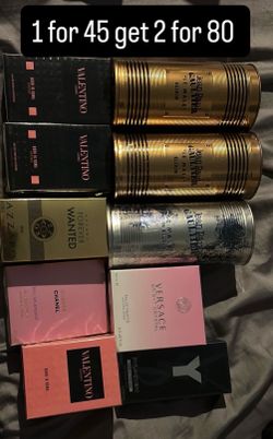 Colognes and perfumes