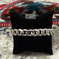 Handmade .999 Fine Silver Bracelet 