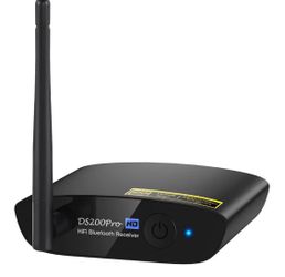 1Mii DS200Pro Bluetooth 5.3 Home Stereo Receiver, HiFi Wireless Audio Adapter with LDAC, Integrated DAC, Long Range, Optical and RCA Outputs