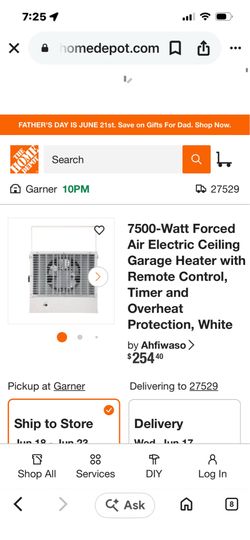 Almost New heater