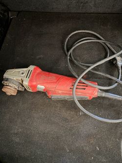 Milwaukee Corded Angle Grinder
