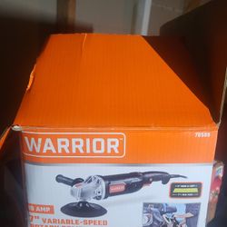 Warrior 4.3 AMP Slide Switch Angle Grinder Hercules Combination Wheel Included