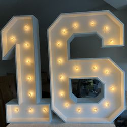 Marquee Numbers 