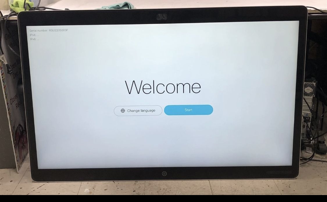 Cisco Sparkboard 55 ‘ Inch Touchscreen 4K Cisco Spark Board - Used