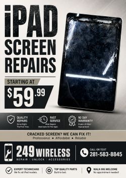 New iPad screen
