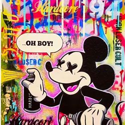 Today Only STREET ART POSTER SIGNED $20