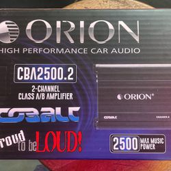 Orion Amplifier 2500.2 Car Audio