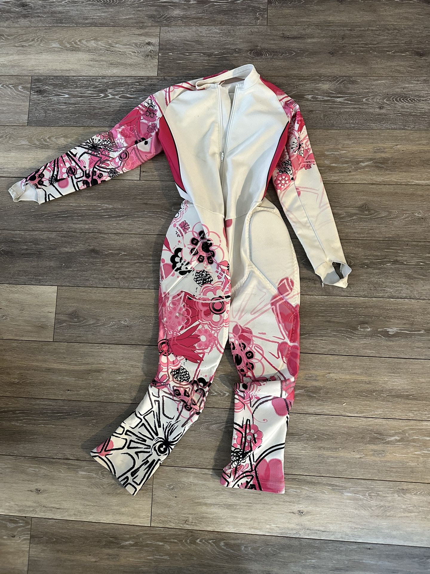 Girls Downhill Ski Racing Suit