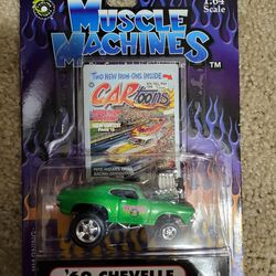 🔥 Sealed Muscle Machines ‘69 Chevelle — 2002 🔥