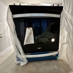 Whirlpool 6.4 cu. ft. 5 Burner Element Single Oven Electric Range with Air Fry Oven in Fingerprint Resistant Stainless Steel