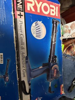 Ryobi power caulk & adhesive gun