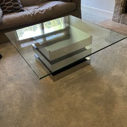 Glass Coffee Table 