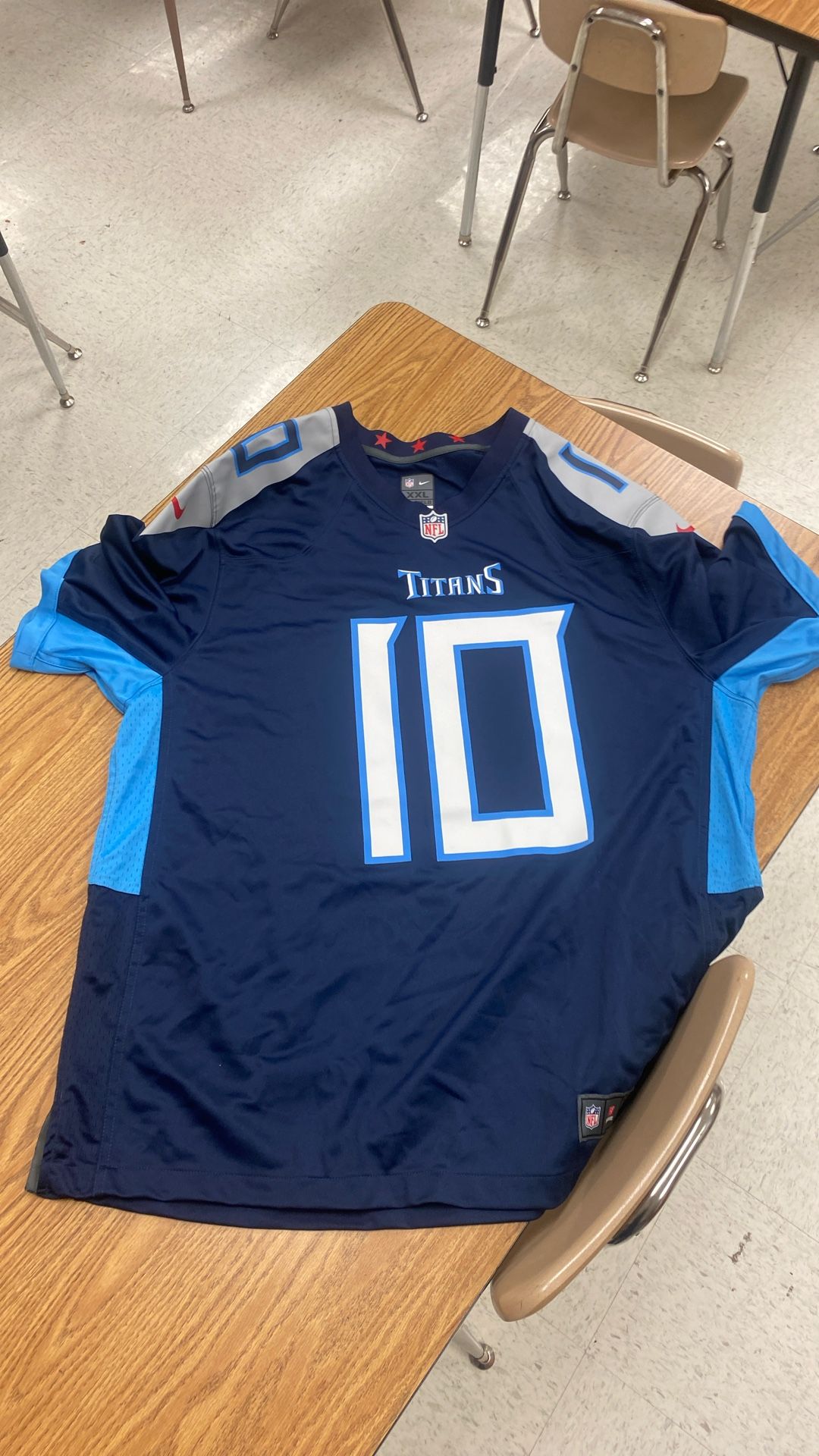 Deandre Hopkins Titans Game Jersey