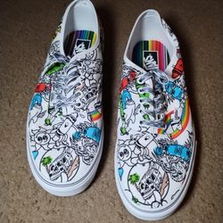 Crayola Vans Size 12 Mens