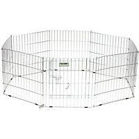 2 fence gate/crate for dogs